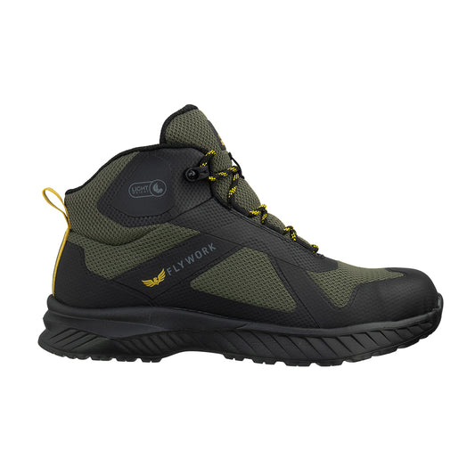 Zapatilla de Trabajo EDBK Fly Work 2 DK Green Black