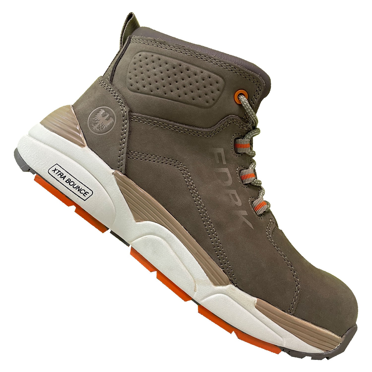 Zapatilla de Seguridad EDBK Xtra Bounce Café - Edelbrock